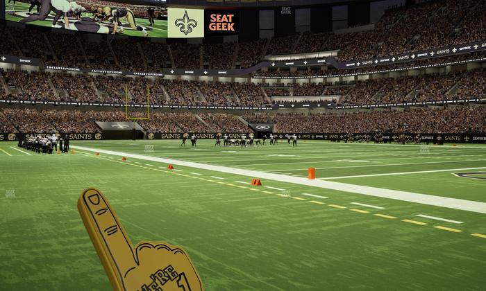 Caesars Superdome - Section Field Suite 12 Seat View