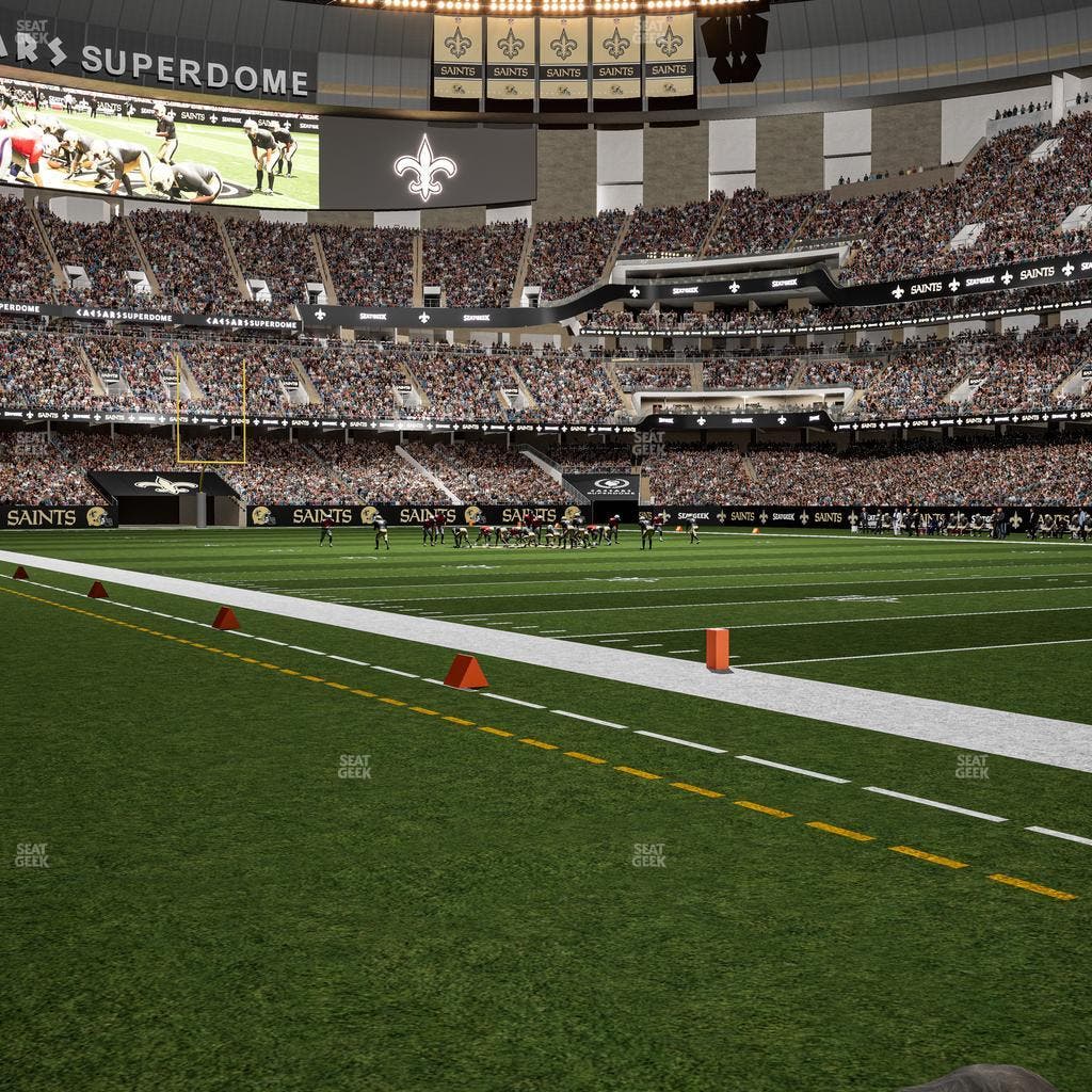 Caesars Superdome - Section Field Suite 12 Seat View