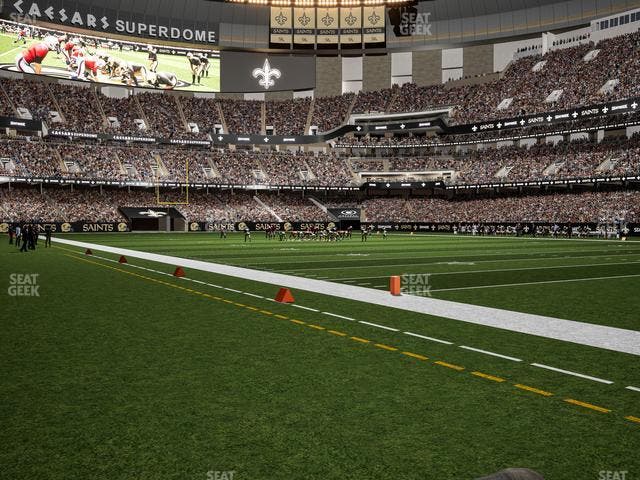 Caesars Superdome - Section Field Suite 12 Seat View