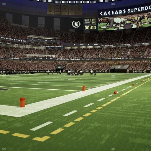 Caesars Superdome - Section Field Suite 2 Seat View