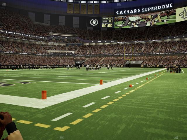 Caesars Superdome - Section Field Suite 2 Seat View