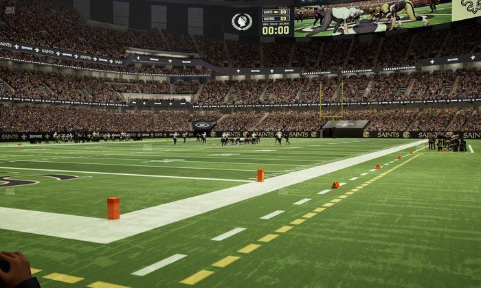 Caesars Superdome - Section Field Suite 2 Seat View