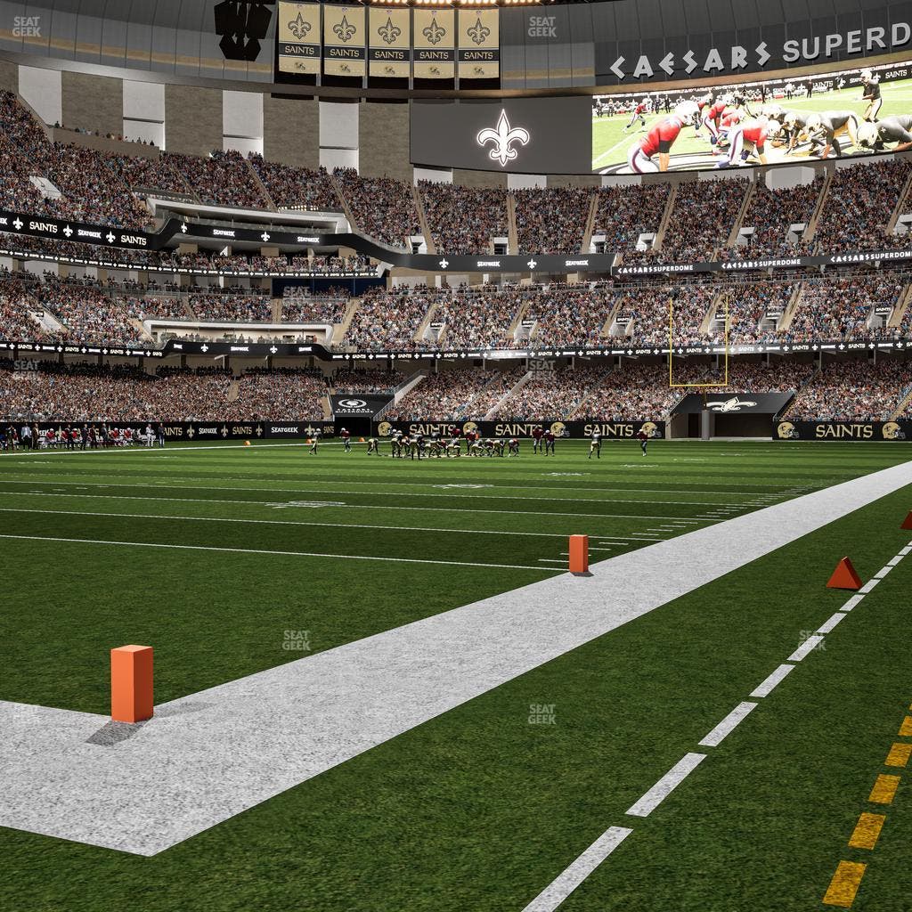Caesars Superdome - Section Field Suite 2 Seat View