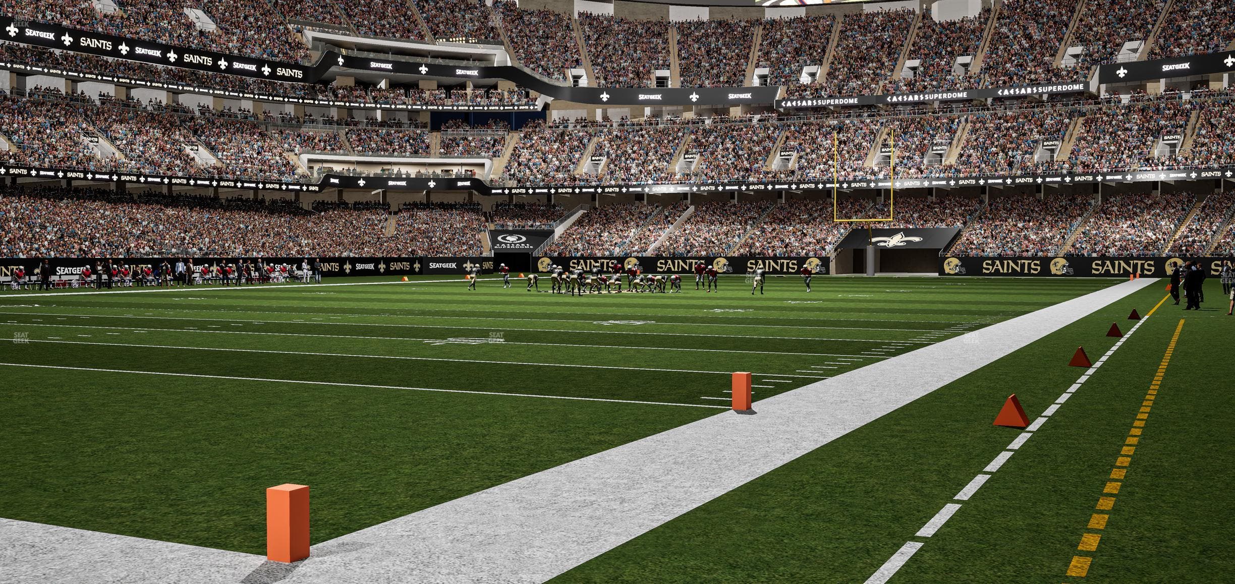 Caesars Superdome - Section Field Suite 2 Seat View