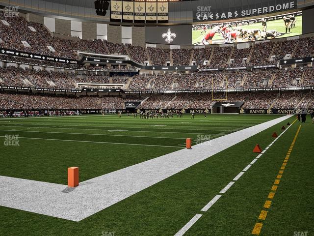 Caesars Superdome - Section Field Suite 2 Seat View