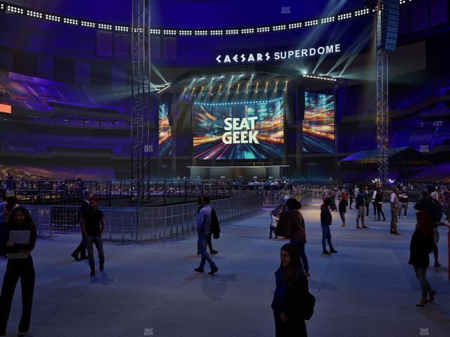 Caesars Superdome - Section Field Suite 2 Seat View