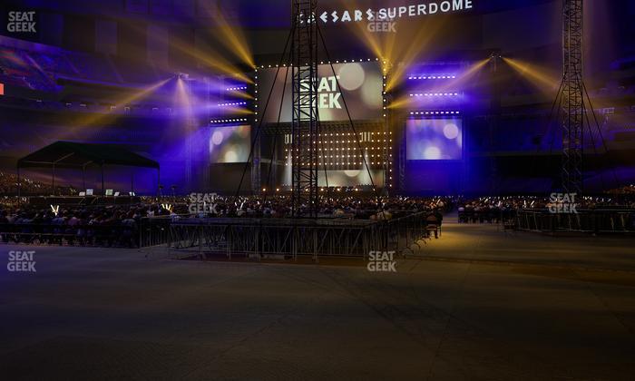 Caesars Superdome - Section Field Suite 2 Seat View