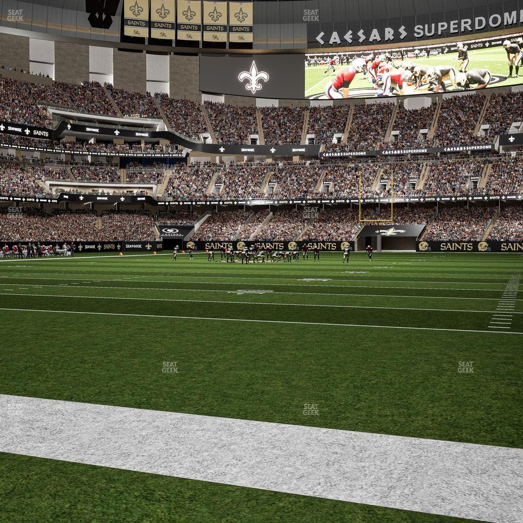 Caesars Superdome - Section Field Suite 3 Seat View