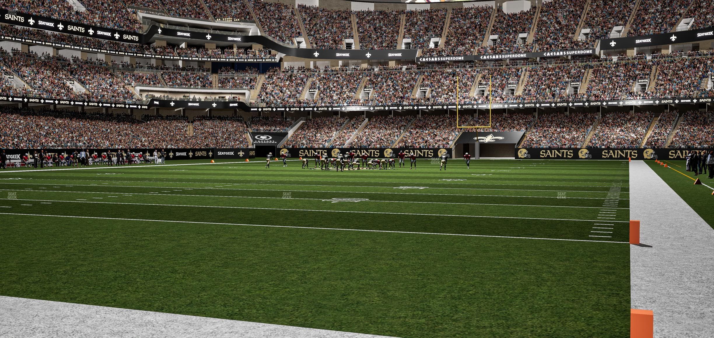 Caesars Superdome - Section Field Suite 3 Seat View