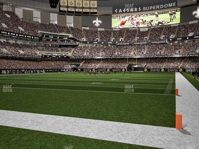 Caesars Superdome - Section Field Suite 3 Seat View