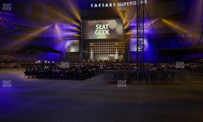 Caesars Superdome - Section Field Suite 3 Seat View