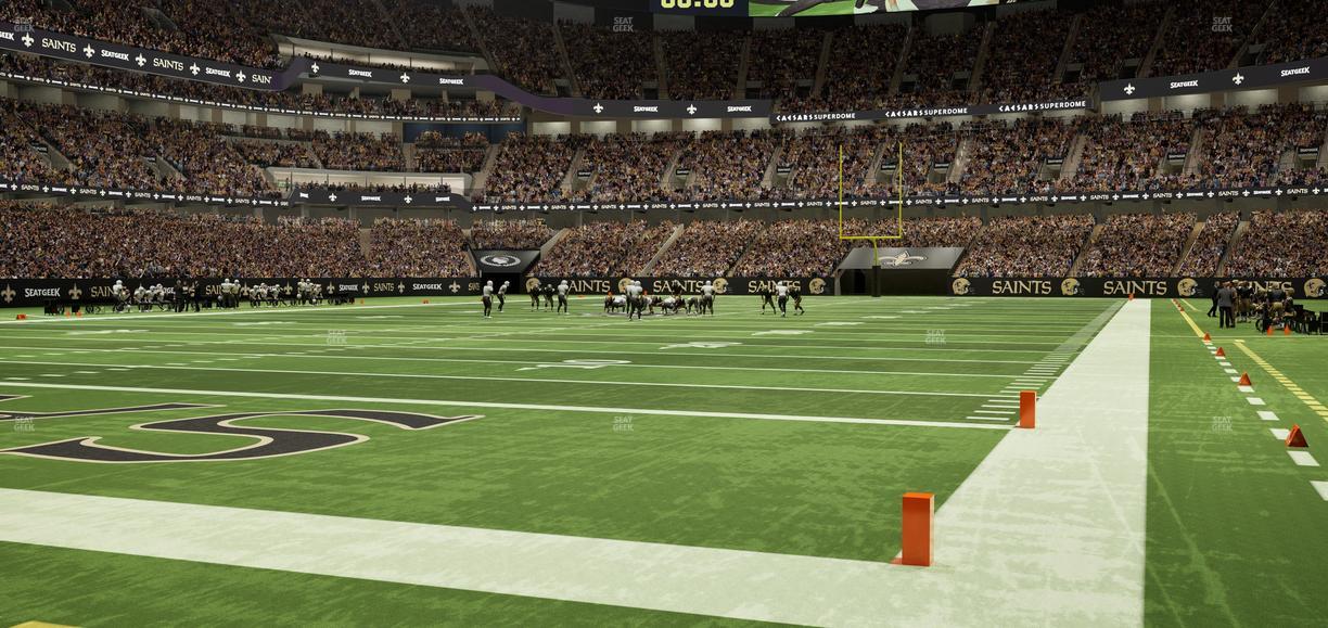 Caesars Superdome - Section Field Suite 3 Seat View