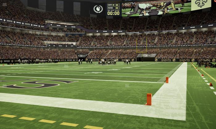 Caesars Superdome - Section Field Suite 3 Seat View