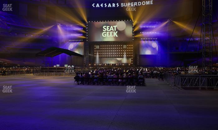 Caesars Superdome - Section Field Suite 4 Seat View