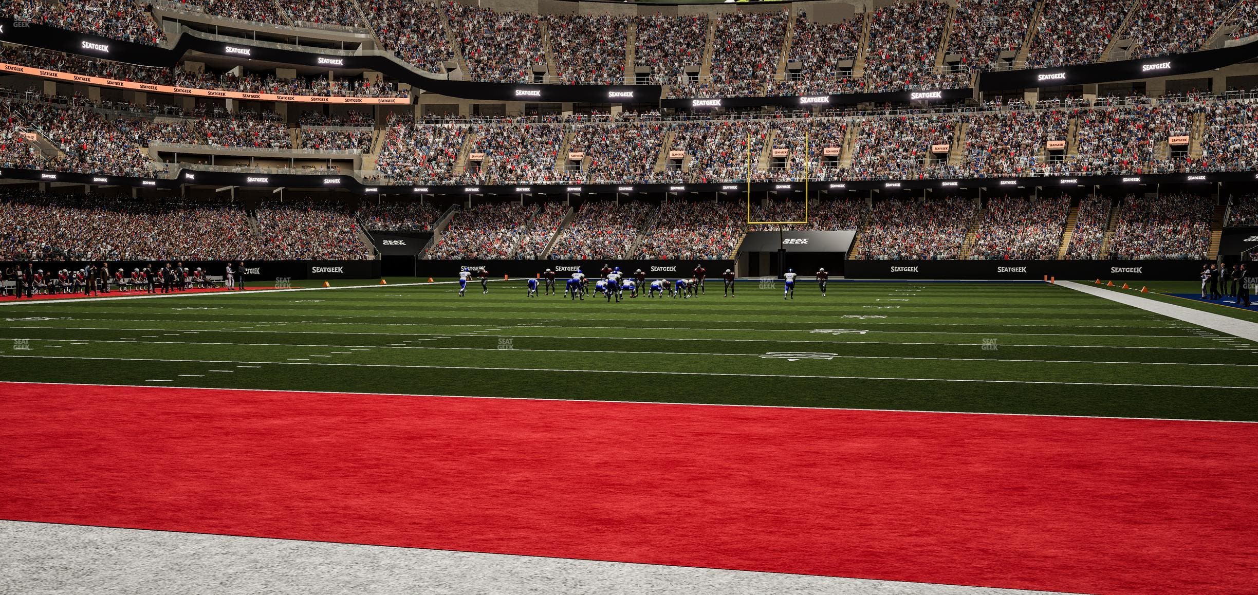 Caesars Superdome - Section Field Suite 4 Seat View