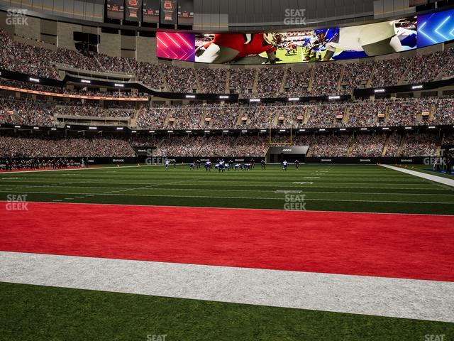 Caesars Superdome - Section Field Suite 4 Seat View Caesars Superdome - Section Field Suite 4 Seat View