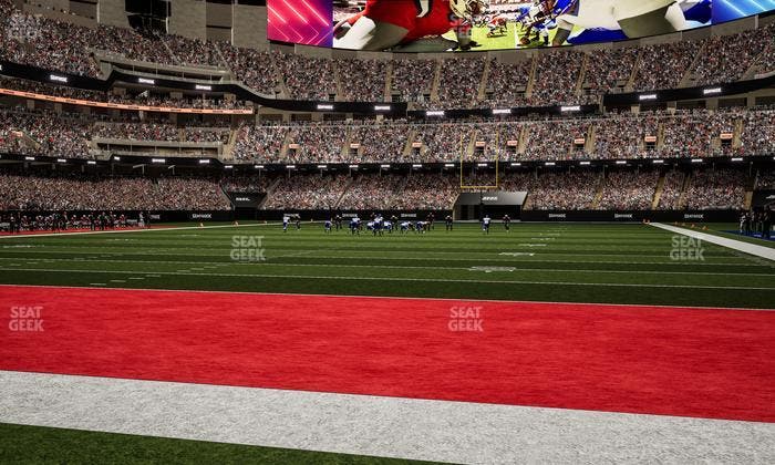 Caesars Superdome - Section Field Suite 4 Seat View