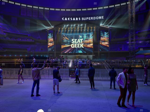 Caesars Superdome - Section Field Suite 5 Seat View