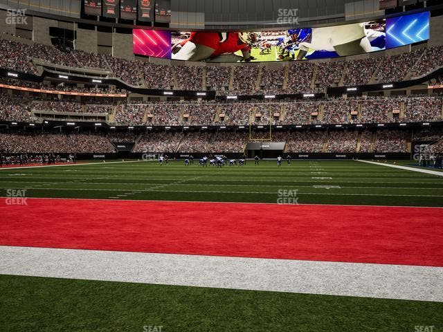 Caesars Superdome - Section Field Suite 5 Seat View