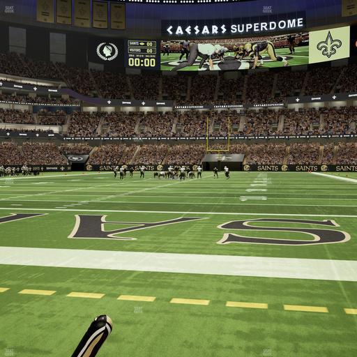 Caesars Superdome - Section Field Suite 5 Seat View