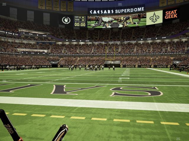 Caesars Superdome - Section Field Suite 5 Seat View
