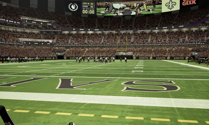 Caesars Superdome - Section Field Suite 5 Seat View