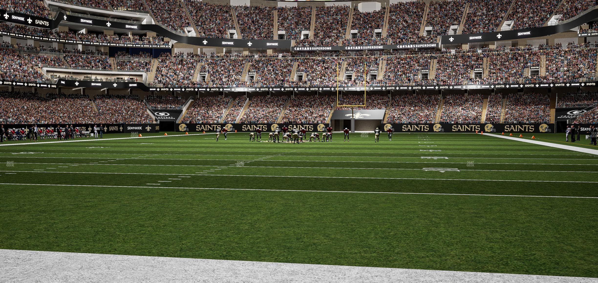 Caesars Superdome - Section Field Suite 5 Seat View