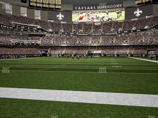 Caesars Superdome - Section Field Suite 5 Seat View