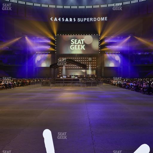 Caesars Superdome - Section Field Suite 6 Seat View