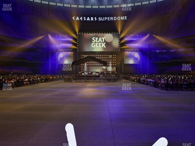 Caesars Superdome - Section Field Suite 6 Seat View Caesars Superdome - Section Field Suite 6 Seat View