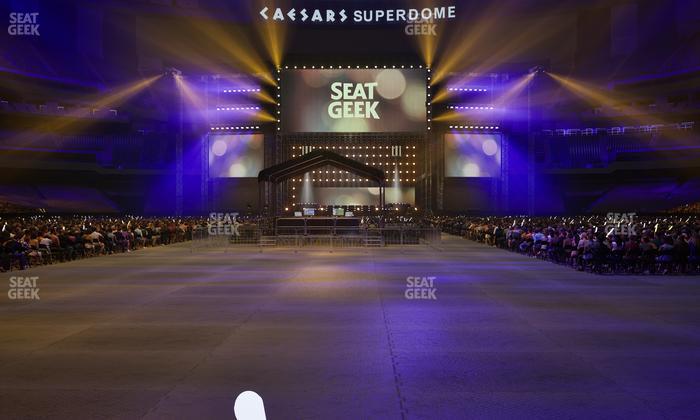 Caesars Superdome - Section Field Suite 6 Seat View