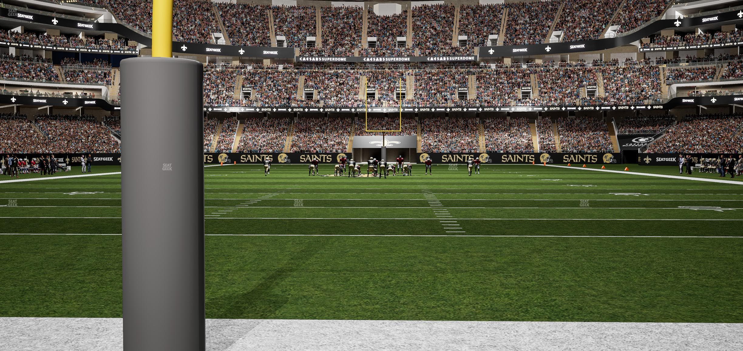 Caesars Superdome - Section Field Suite 6 Seat View