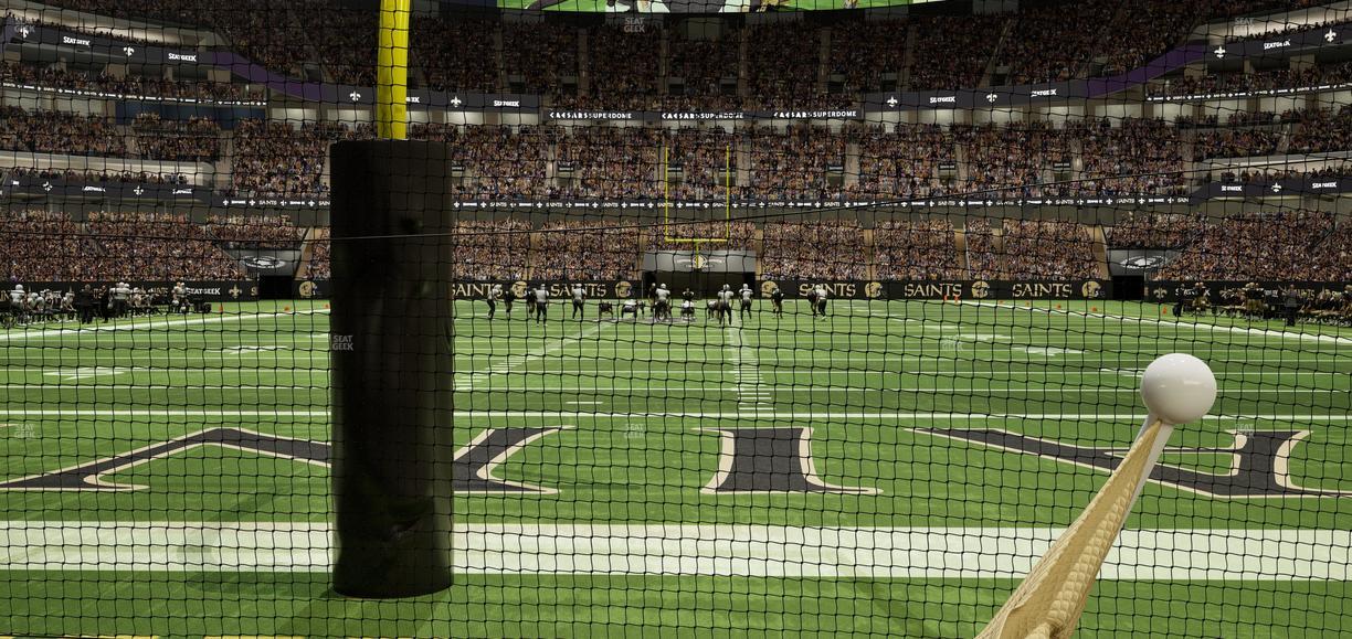 Caesars Superdome - Section Field Suite 6 Seat View