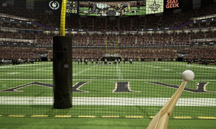Caesars Superdome - Section Field Suite 6 Seat View