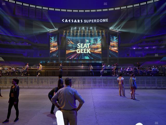 Caesars Superdome - Section Field Suite 6 Seat View