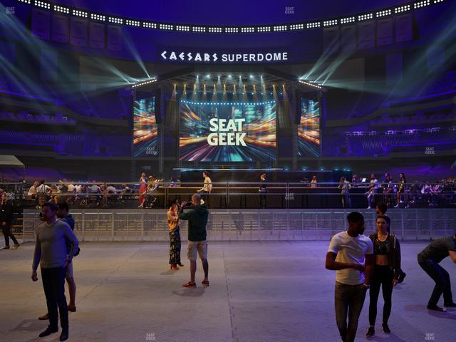 Caesars Superdome - Section Field Suite 7 Seat View