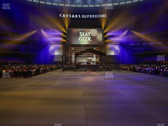 Caesars Superdome - Section Field Suite 7 Seat View Caesars Superdome - Section Field Suite 7 Seat View