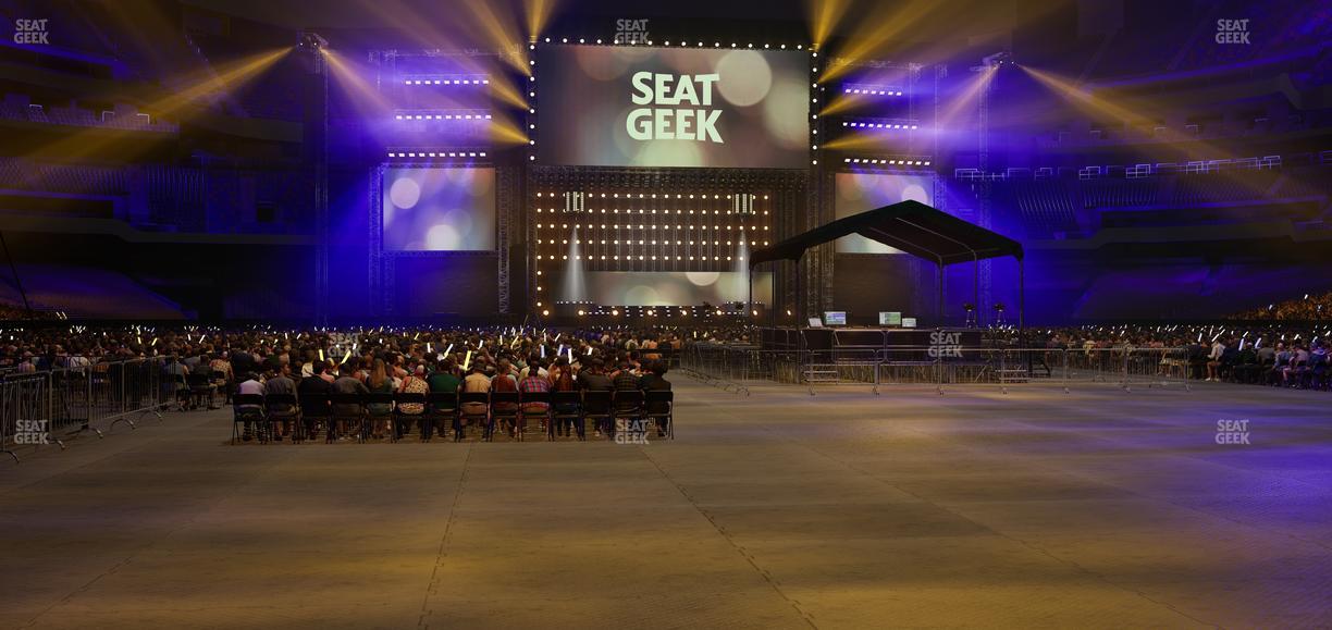 Caesars Superdome - Section Field Suite 8 Seat View