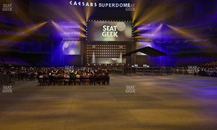 Caesars Superdome - Section Field Suite 8 Seat View