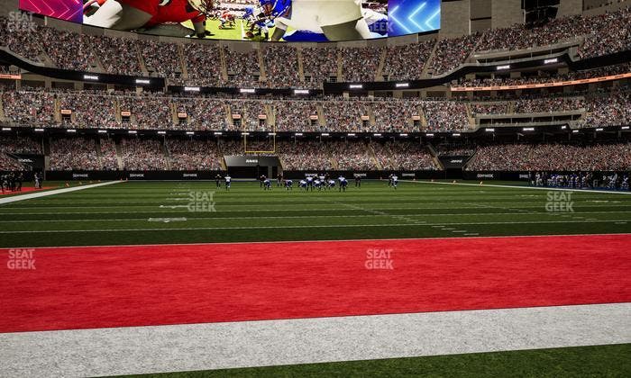 Caesars Superdome - Section Field Suite 8 Seat View