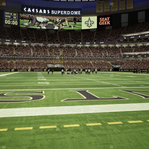 Caesars Superdome - Section Field Suite 8 Seat View