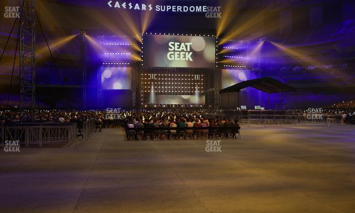 Caesars Superdome - Section Field Suite 9 Seat View