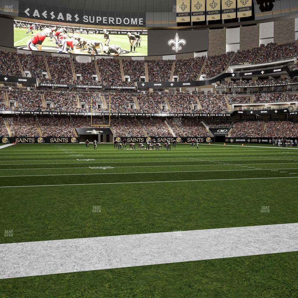 Caesars Superdome - Section Field Suite 9 Seat View