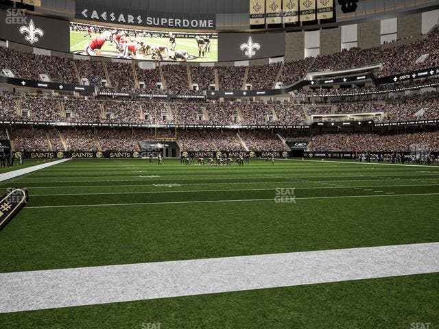 Caesars Superdome - Section Field Suite 9 Seat View