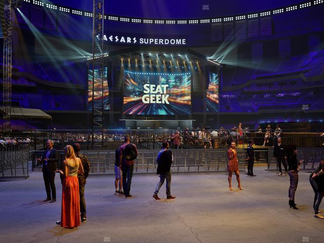 Caesars Superdome - Section Field Suite 9 Seat View