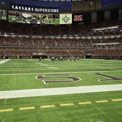 Caesars Superdome - Section Field Suite 9 Seat View