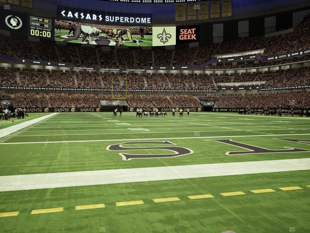 Caesars Superdome - Section Field Suite 9 Seat View
