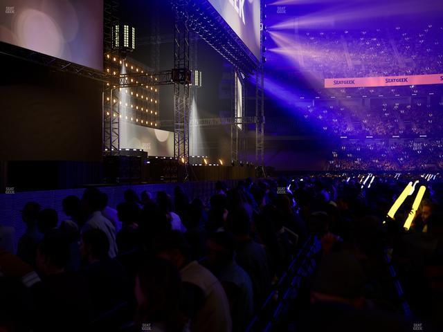 Caesars Superdome - Section Floor A Seat View