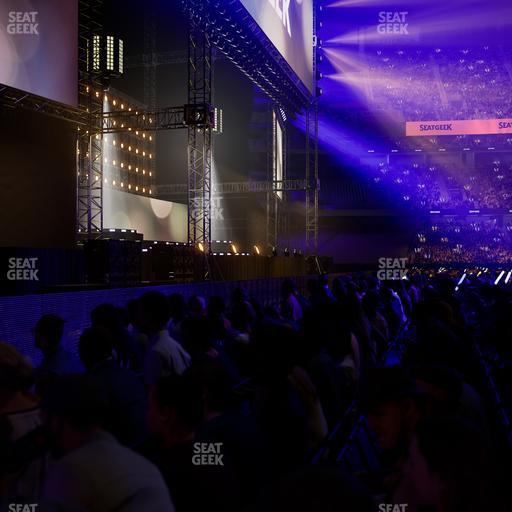 Caesars Superdome - Section Floor A Seat View