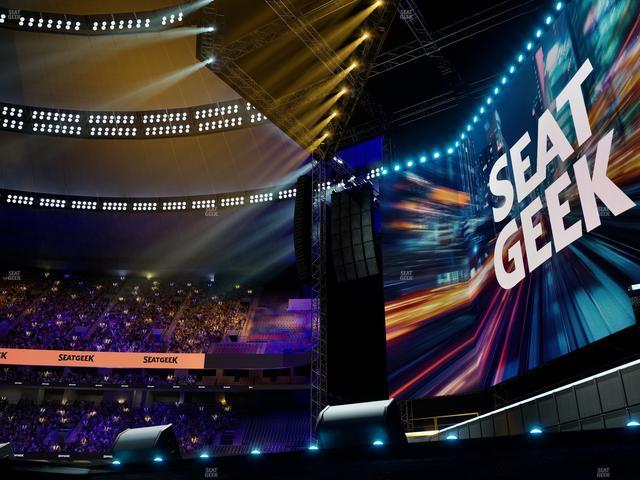 Caesars Superdome - Section Floor A Seat View